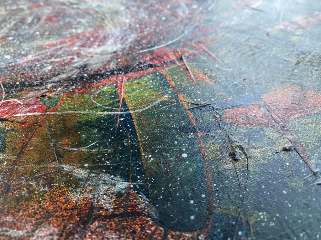 Apstraktne slike na platnu